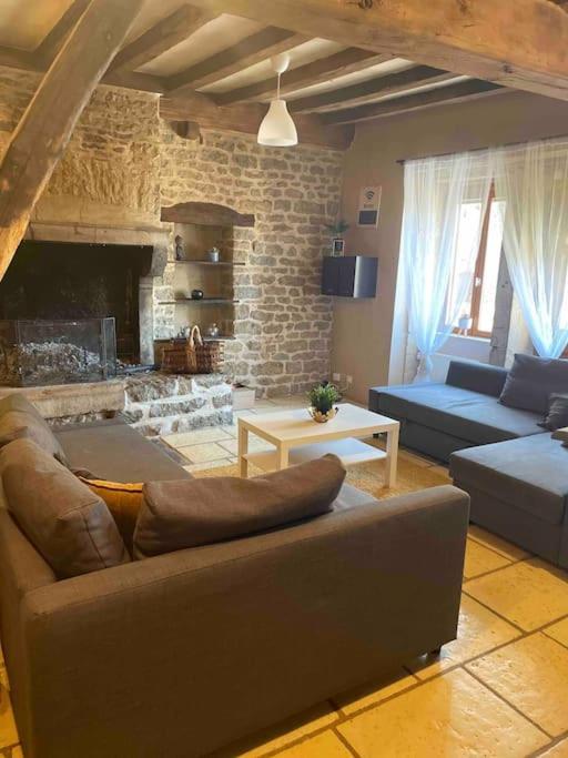 Maison De Campagne A 20 Mn De La Route Des Vins Villa Ecutigny Buitenkant foto